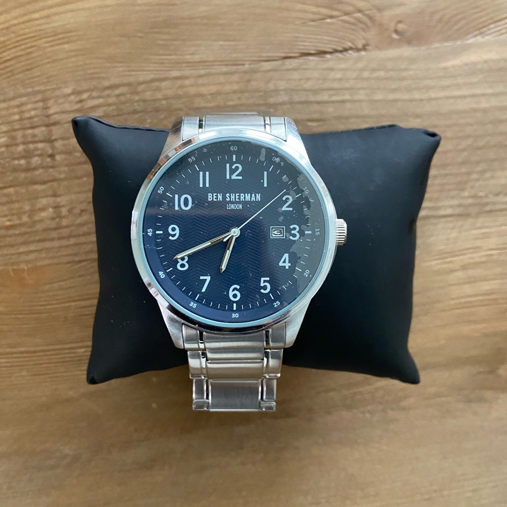 Ben Sherman Original Men’s Silver Wrist Watch